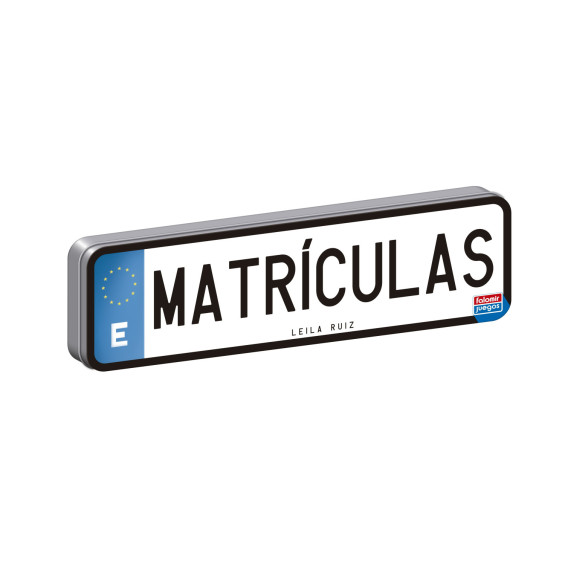 Falomir Matrículas Juego de Mesa