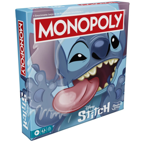 Hasbro Gaming Monopoly Stitch Juego de Mesa