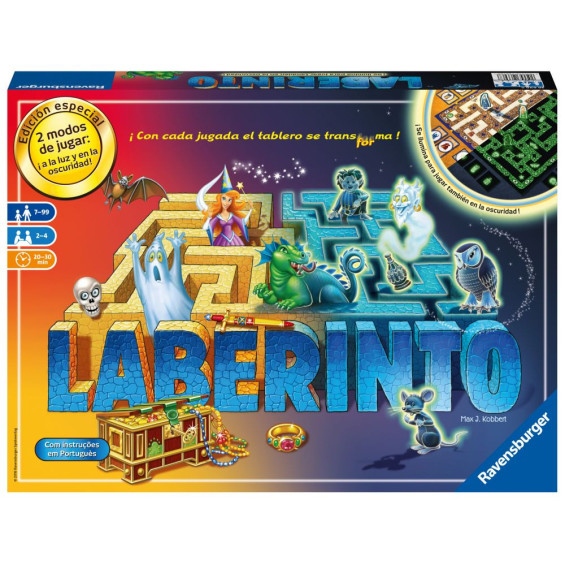 Ravensburger Laberinto Glow in Dark Juego de Mesa