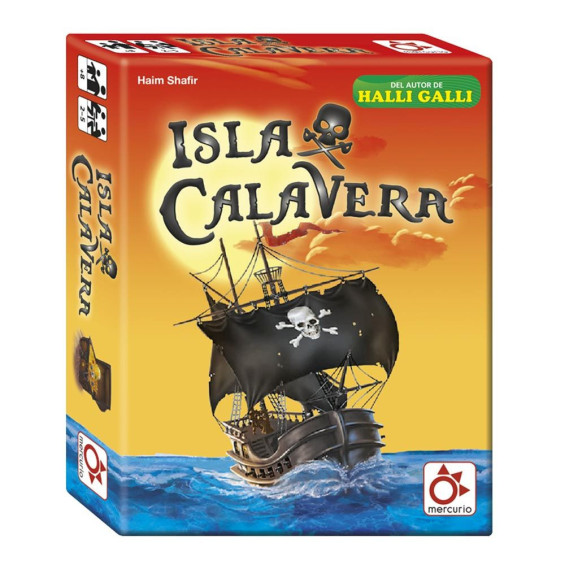 Mercurio Isla Calavera Juego de Mesa