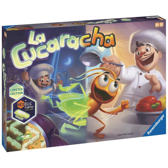 Ravensburger La Cucaracha 10° Edición Brilla En La Oscuridad Juego de Mesa