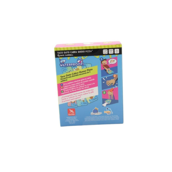 Lúdilo Taco, Gato, Cabra, Queso, Piza Waterproof Juego de Mesa para la Piscina