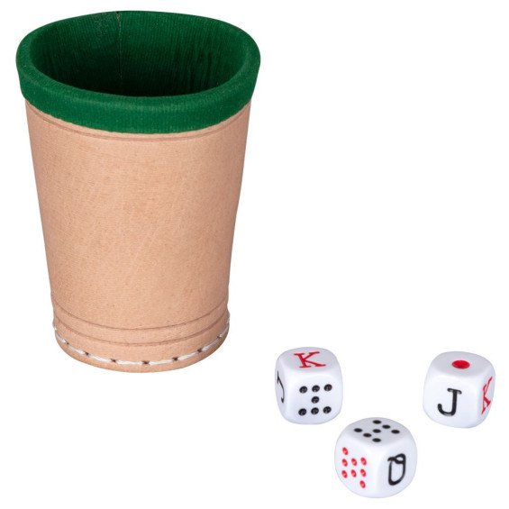 Tetoca Cubilete y Dados Póker