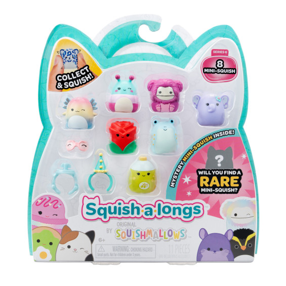 Squishmallows Pack 8 Figuras Varios Modelos
