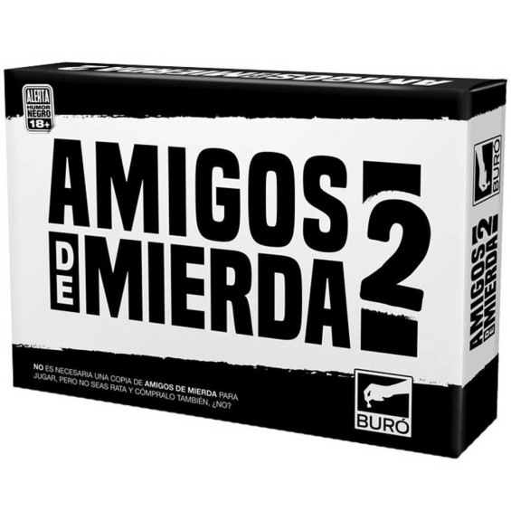 Amigos de Mierda 2 Juego de Mesa de Adultos
