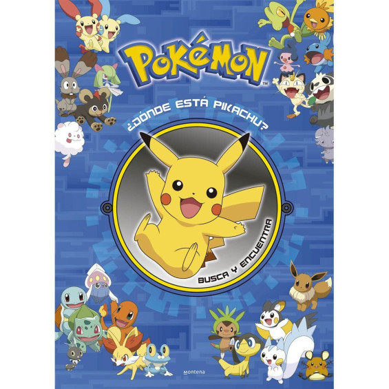 Pokémon ¿Dónde Está Pikachu? Busca y Encuentra