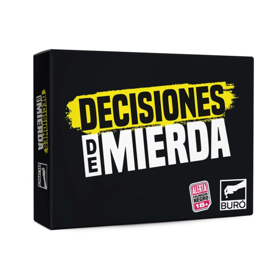 Decisiones De Mierda Juego de Mesa de Adultos