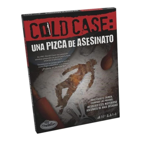 Think Fun Cold Case 2 Una Pizca de Asesinato Juego de Mesa