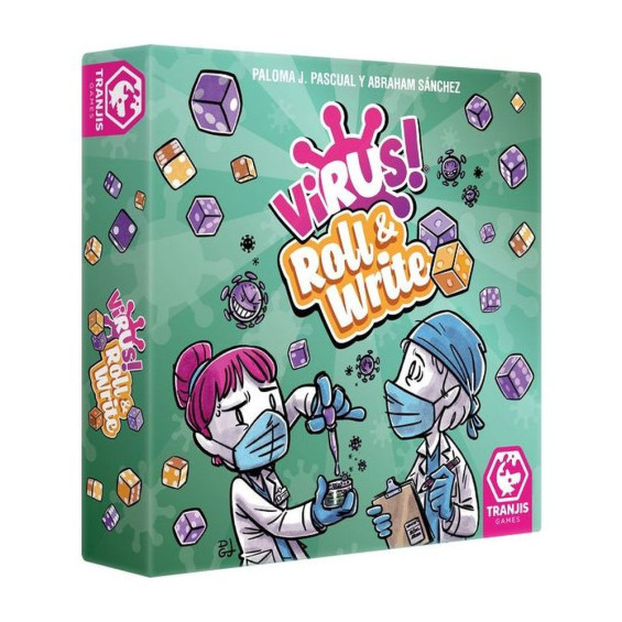 Virus! Roll & Write Juego de Mesa