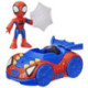 Spidey and His Amazing Friends Figura Spidey con Bólido Arácnido