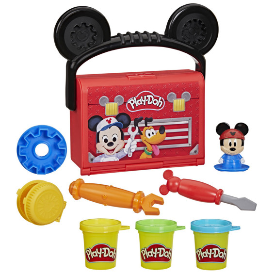 Play-Doh Mickey Mouse Disney Club House Garaje Portátil Varios Modelos