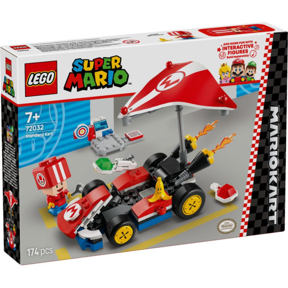 LEGO Super Mario Mario Kart: Kart Estándar - 72032