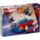 LEGO Súper Héroes Marvel Coche de Spider-Man y Duende Verde Venomizado - 76279