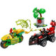 LEGO Spidey Spin y Electro: Duelo de Vehículos Dinosaurio - 11198