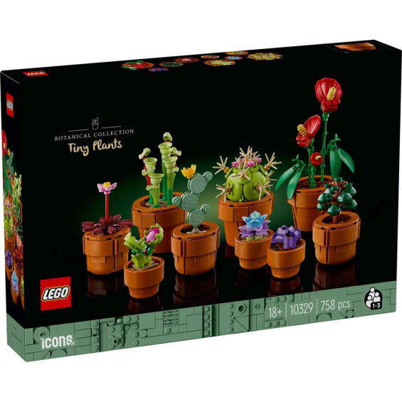 LEGO Botanicals Plantas Diminutas - 10329