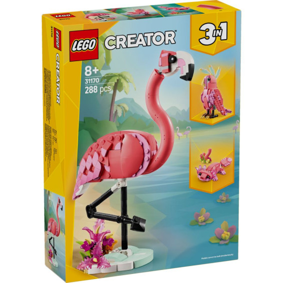 LEGO Creator Fauna Salvaje Flamenco Rosa - 31170