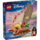 LEGO Disney Princess Canoa de Aventuras de Vaiana - 43270