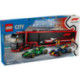 LEGO City Project Alicia 2025 Camión de F1 con Coches de F1 RB20 y AMR24 - 1086