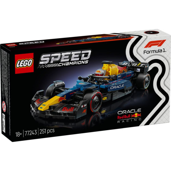 LEGO Speed Champions Coche de Carreras Oracle Red Bull Racing RB20 F1 - 77243