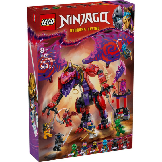 LEGO Ninjago Dragón del Caos: Colmillo Tronador - 71832