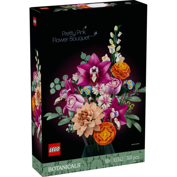 LEGO Botanicals Collection Ramo de Flores Fantasía en Rosa -10342