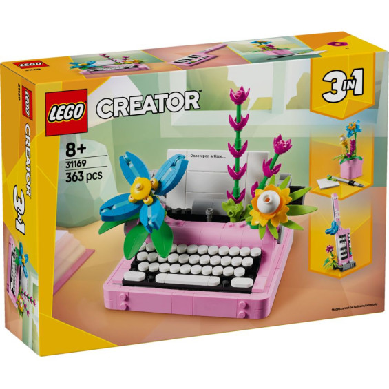 LEGO Creator Máquina de Escribir con Flores - 31169