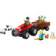 LEGO City Great Vehicles Tractor Rojo con Remolque y Oveja - 60461