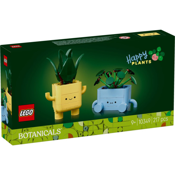 LEGO Botanicals Collection Plantas Felices - 10349