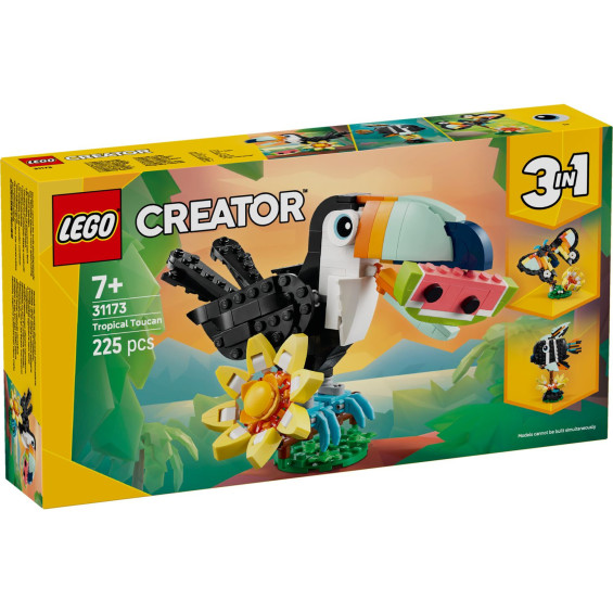 LEGO Creator Fauna Salvaje: Tucán Tropical: 31173
