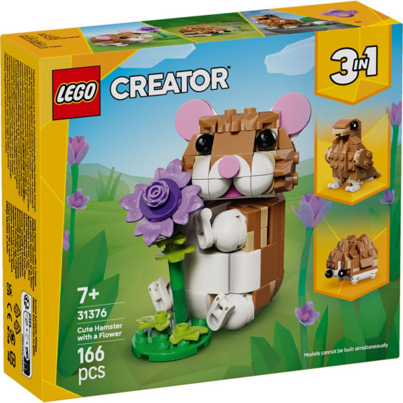 LEGO Creator Lindo Hámster con Flor - 31376
