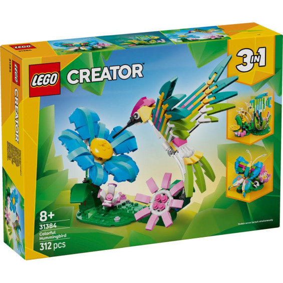 LEGO Creator Fauna Salvaje: Colibrí de Colores - 31384