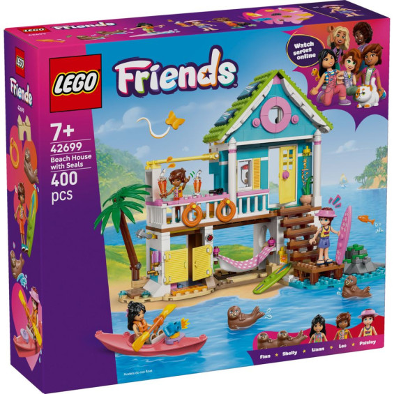 LEGO Friends Casa en la Playa con Focas - 42699