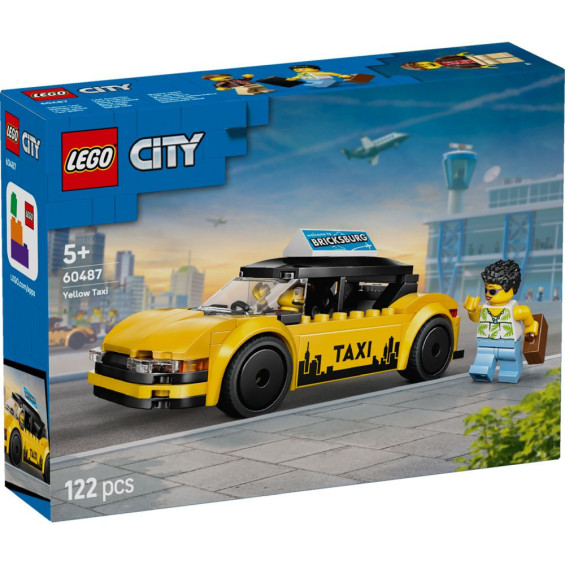 LEGO City Taxi Amarillo - 60487