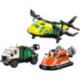 LEGO City Remix: Avión, Camión Técnico y Aerodeslizador - 60505