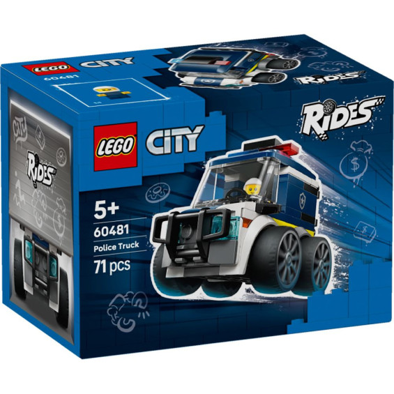LEGO City Vehículos: Furgoneta de Policía - 60481