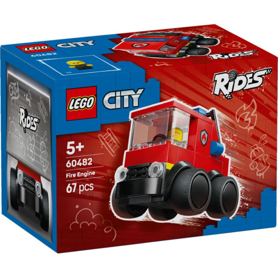 LEGO City 60482 Vehículos: Camión de Bomberos - 60482