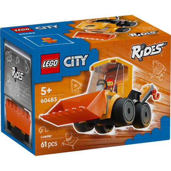 LEGO City Vehículos: Cargadora de Obra - 60483