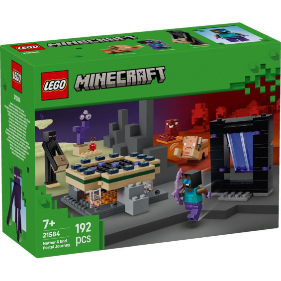LEGO Minecraft El Viaje por el Nether y el Portal al End - 21584