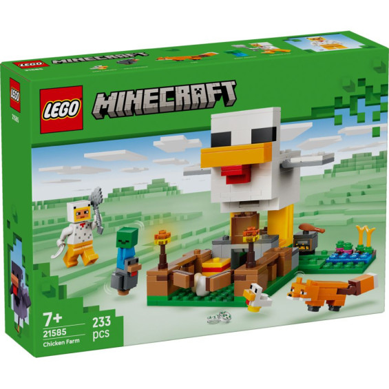 LEGO Minecraft La Granja de Gallinas - 21585