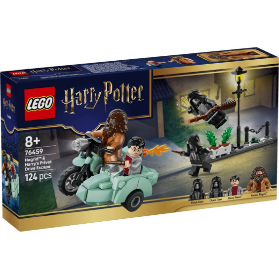 LEGO Harry Potter Hagrid y Harry: Huida de Privet Drive - 76459