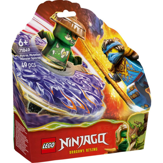 LEGO Ninjago Nya vs. Spinner del Monstruo Mutante - 71849