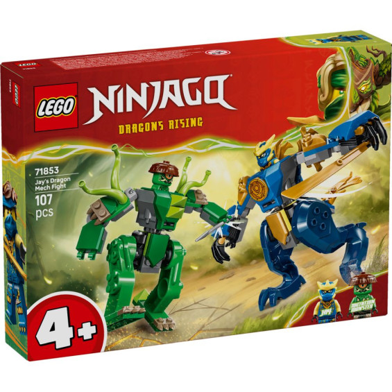 LEGO Ninjago Combate del Meca-Dragón de Jay - 71853