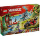 LEGO Ninjago Batalla de Vehículos Ninja Junto a la Casa del Árbol - 71857