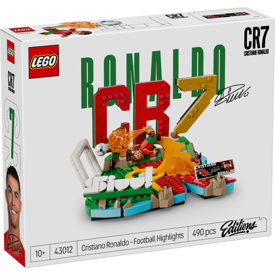 LEGO Editions Football Cristiano Ronaldo: Fenómenos del Fútbol - 43012
