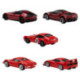 Hot Wheels Pack 5 Vehículos Ferrari