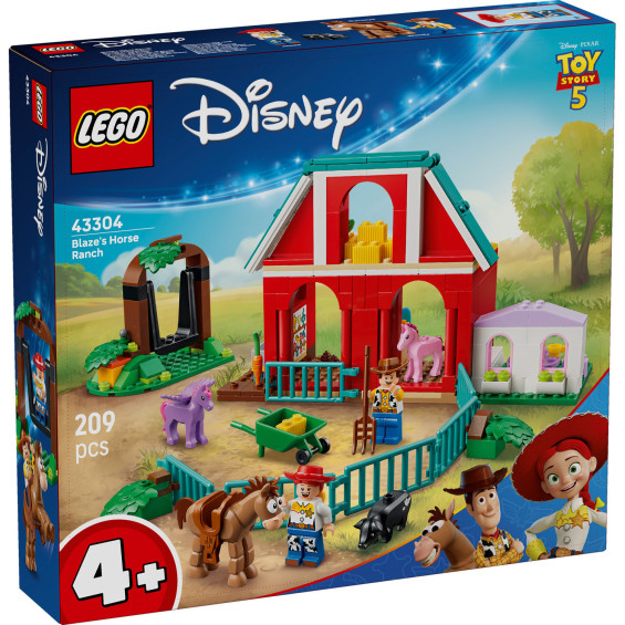 LEGO Disney Pixar Toy Story Rancho Ecuestre de Blaze - 43304