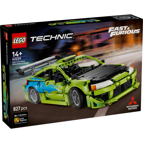 LEGO Technic Coche Mitsubishi Eclipse de Fast and Furious - 42229