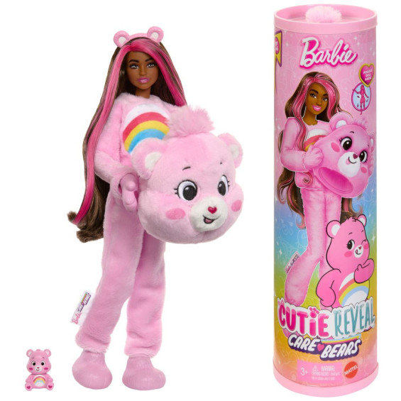 Barbie Cutie Reveal Care Bears Muñeca Mimosa y Accesorios