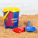F. C. Barcelona Mochila Set de Playa con Cubo y Accesorios