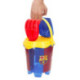 F. C. Barcelona Mochila Set de Playa con Cubo y Accesorios
